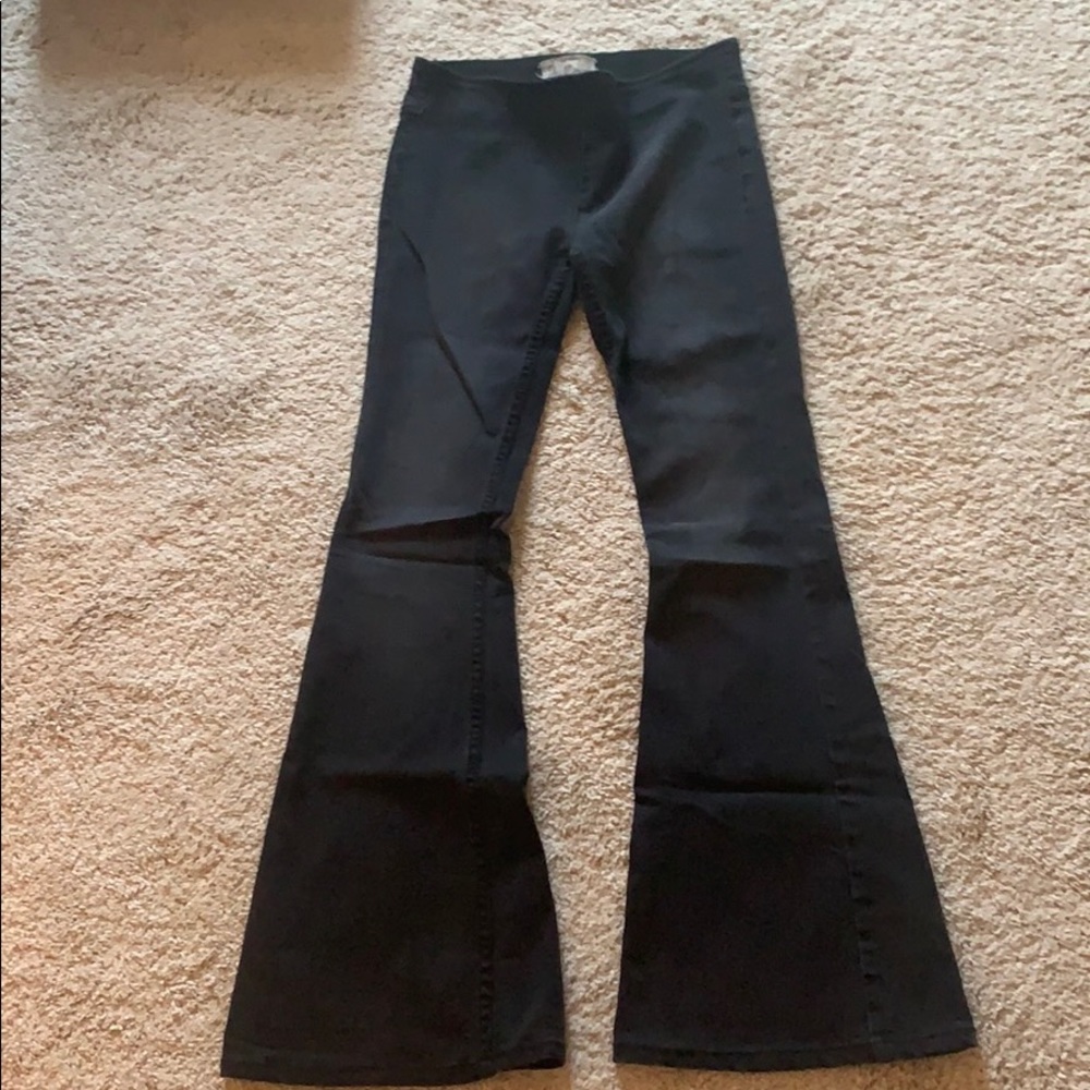 Free People Penny Pull On Flare Jeans